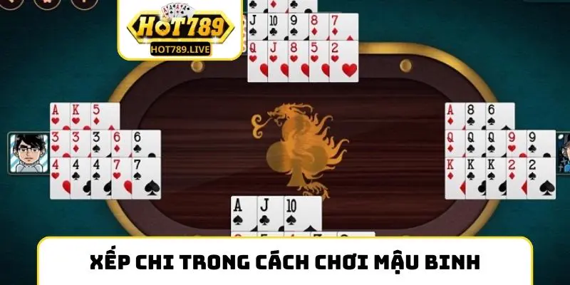 Cách xếp chi chuẩn trong cách chơi Mậu Binh
