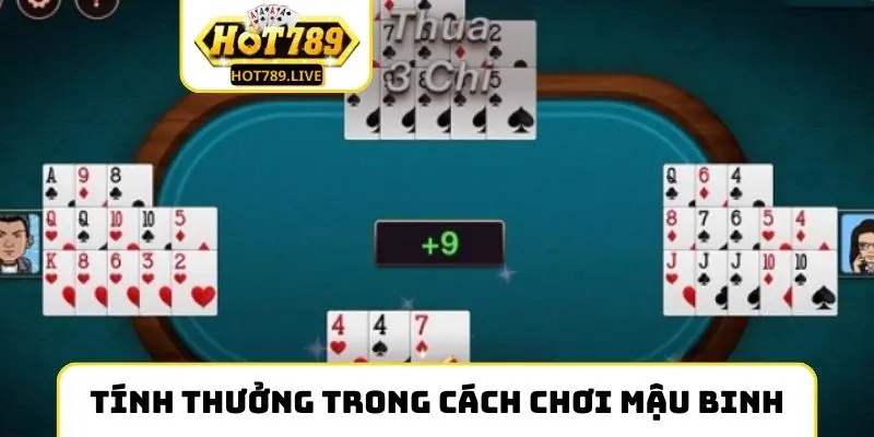 Quy tắc tính thưởng trong cách chơi Mậu Binh