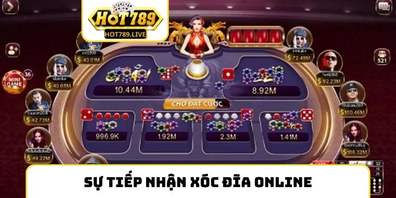 Sự tiếp nhận xóc đĩa online của người chơi